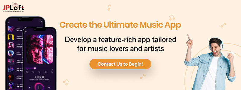 Music App Development CTA